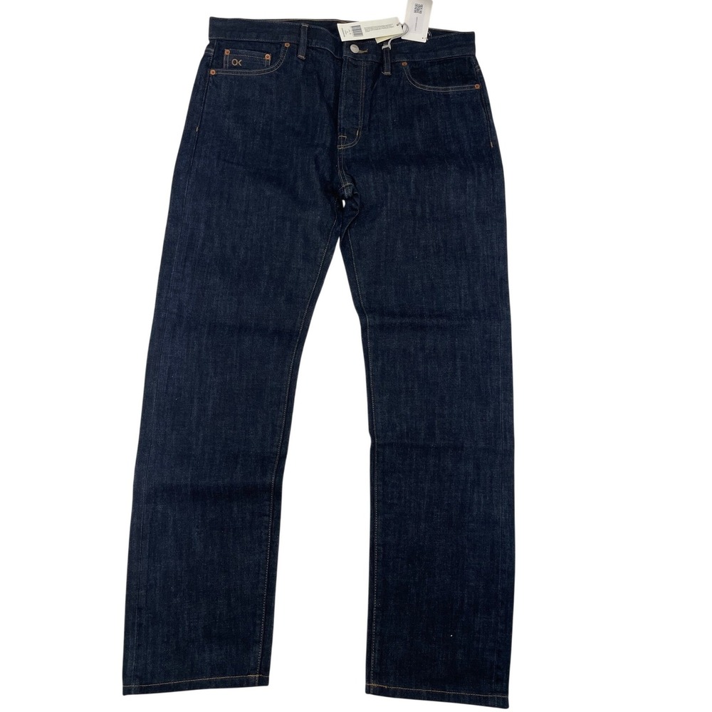 Outerknown Jeans Ambassador Slim Fit 36x32 Dark Indigo NWT